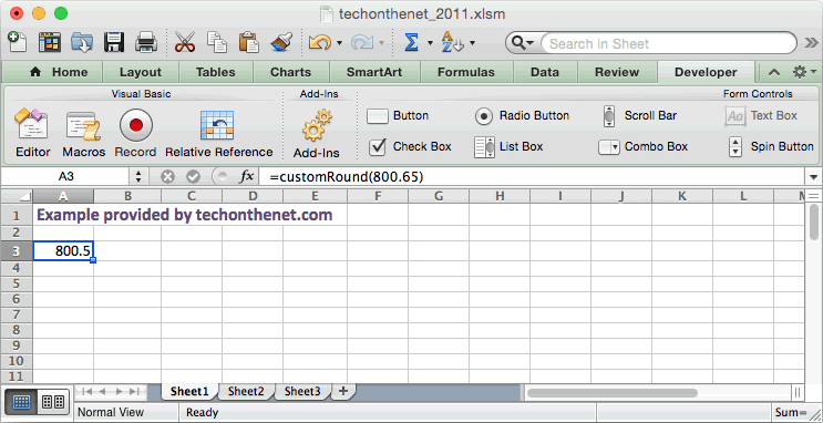can i run vba code in excel 2016 for osx